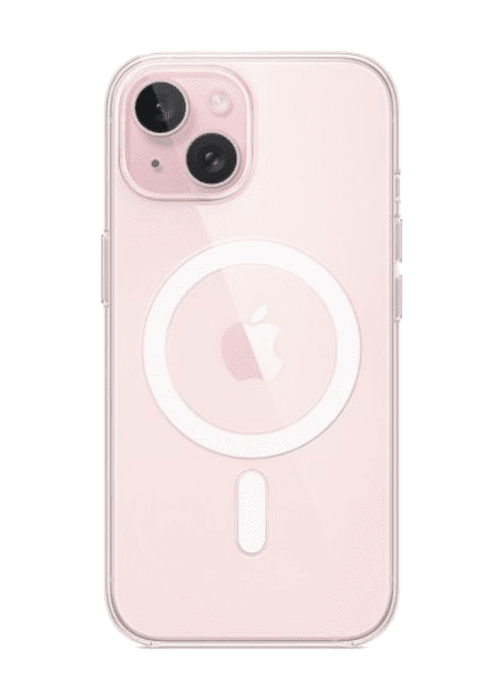 Прозрачный чехол для iPhone 15 Plus
