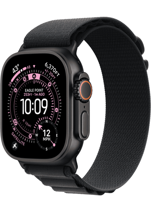 Watch Ultra 3 GPS + Cellular 49mm Black Titanium Case with Black Ocean Band (MF0J4)