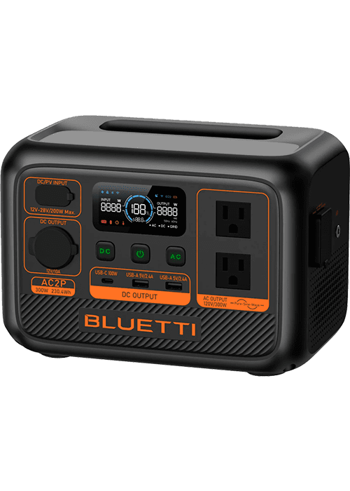Зарядная станция BLUETTI AC2P Portable Power Station | 300W 230.4Wh